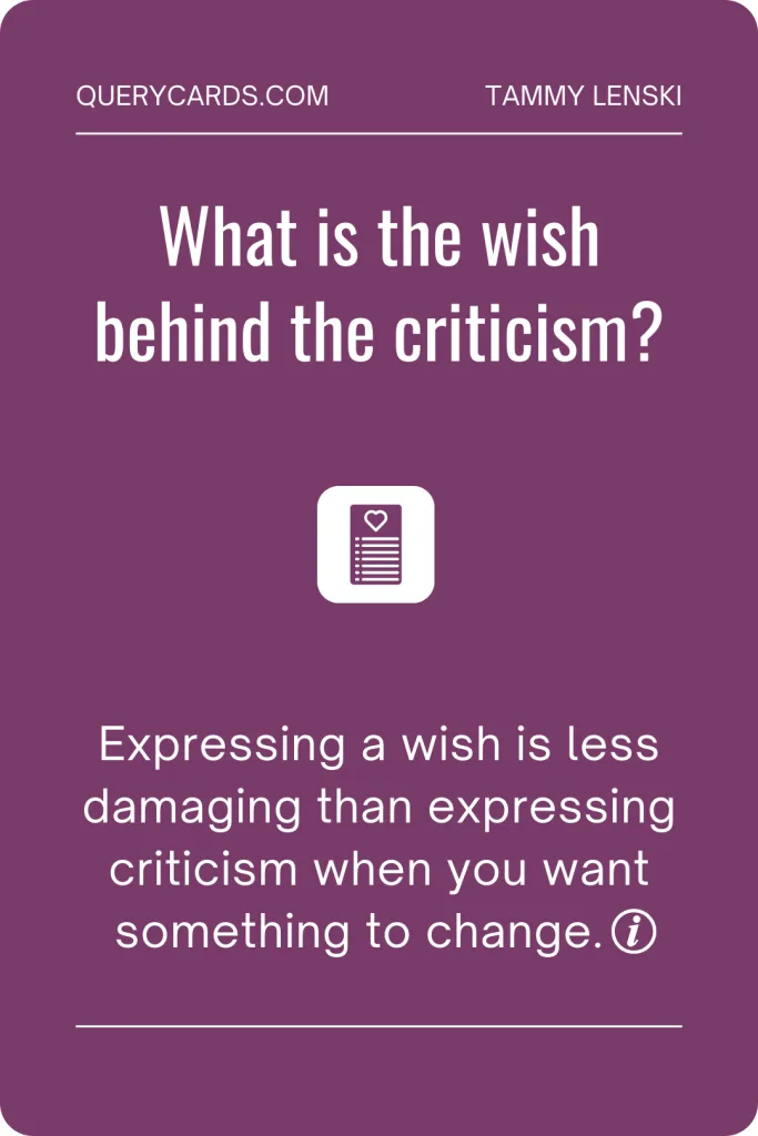 How to use the cards Explore a disagreement using the question prompts. Focus on the ones that make you pause. Cards with an ℹ️ symbol at the bottom link to more information.